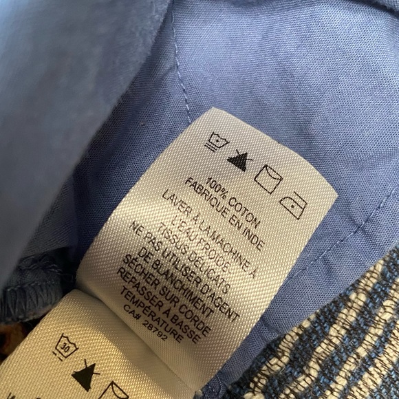 Fleur Bleue Serape Jacquard Textured Short 10 - Picture 8 of 11